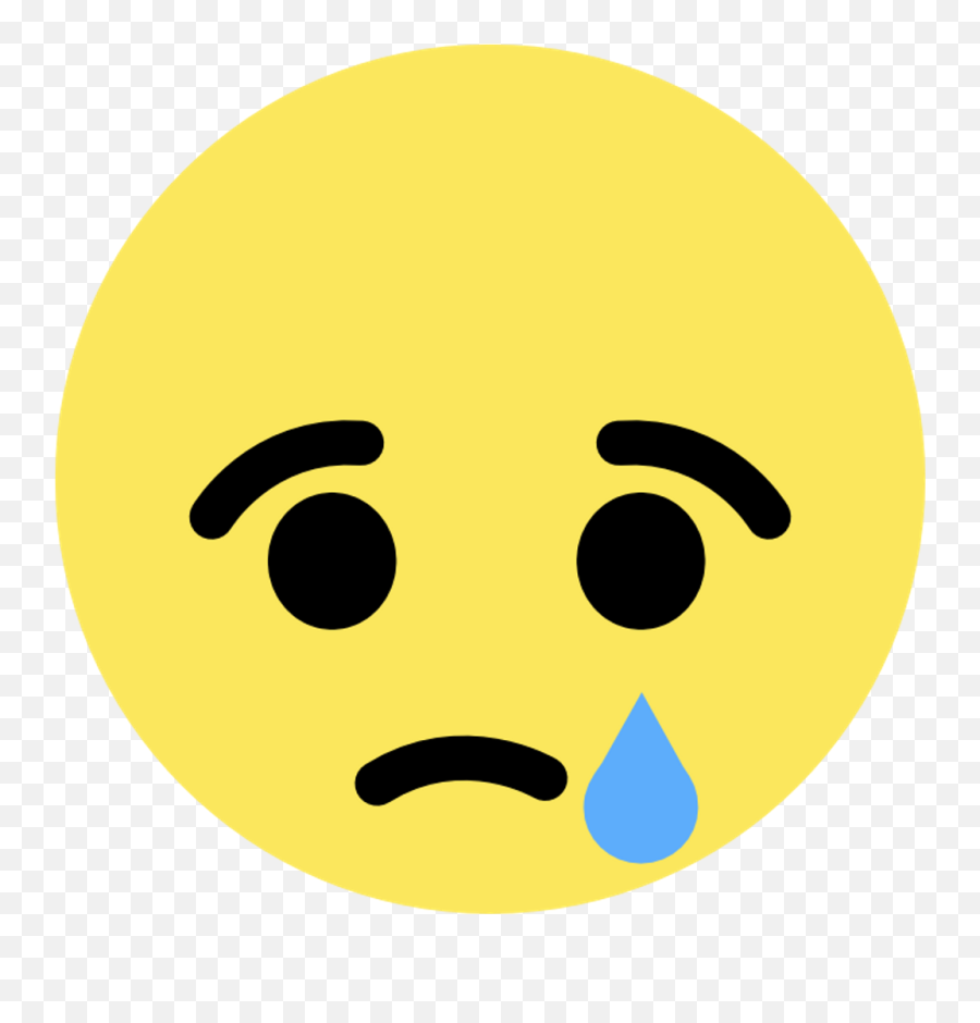 Facebook Sad Emoji Png Clipart - Sad Pic Emoji Download,Sad Cowboy Emoji Png