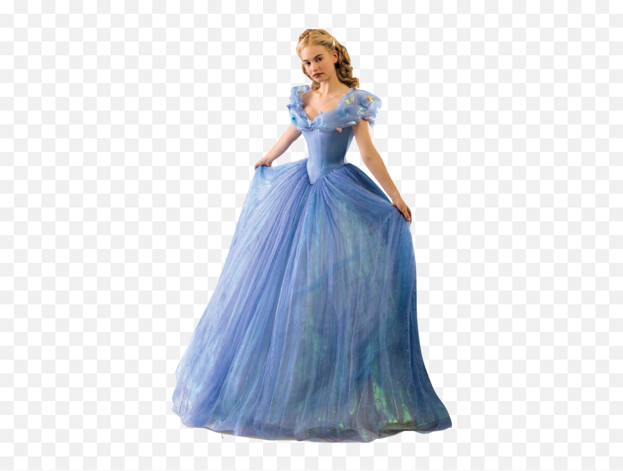 Cinderella - Cinderella Lily James Png Emoji,Cinderella Png