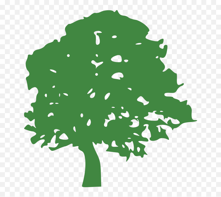 Cotton Clipart Cotton Tree Cotton Cotton Tree Transparent - Transparent Green Tree Silhouette Emoji,Cotton Clipart
