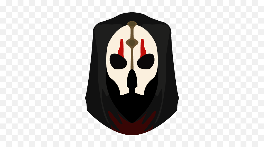 Quentin Feret - Flat Design Of Star Wars Characters All Darth Nihilus Mask Png Emoji,Sith Logo