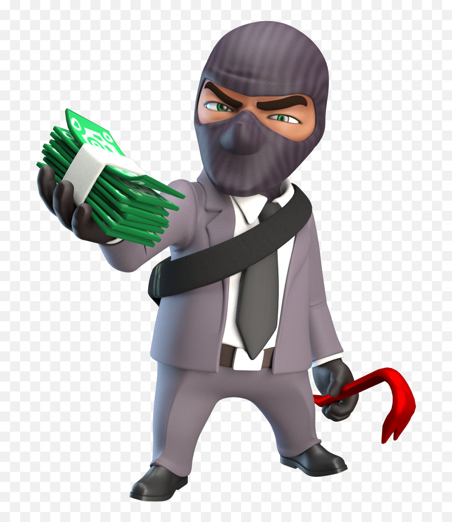 Thief Robber Png Free Download Png Arts - Thief Png Clipart Emoji,Robber Clipart