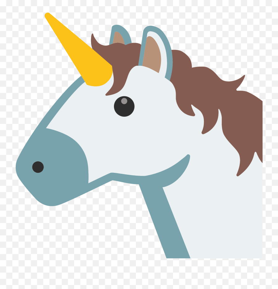 Unicorn Emoji Clipart Free Download Transparent Png - Unicorn Emoji Android,Unicorn Face Clipart