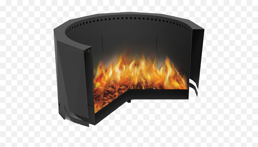 How The Wood Burning Patio Fire Pit Works Fire Pit Fire - Blie Sky Fire Pit Diagram Emoji,Fire Pit Png