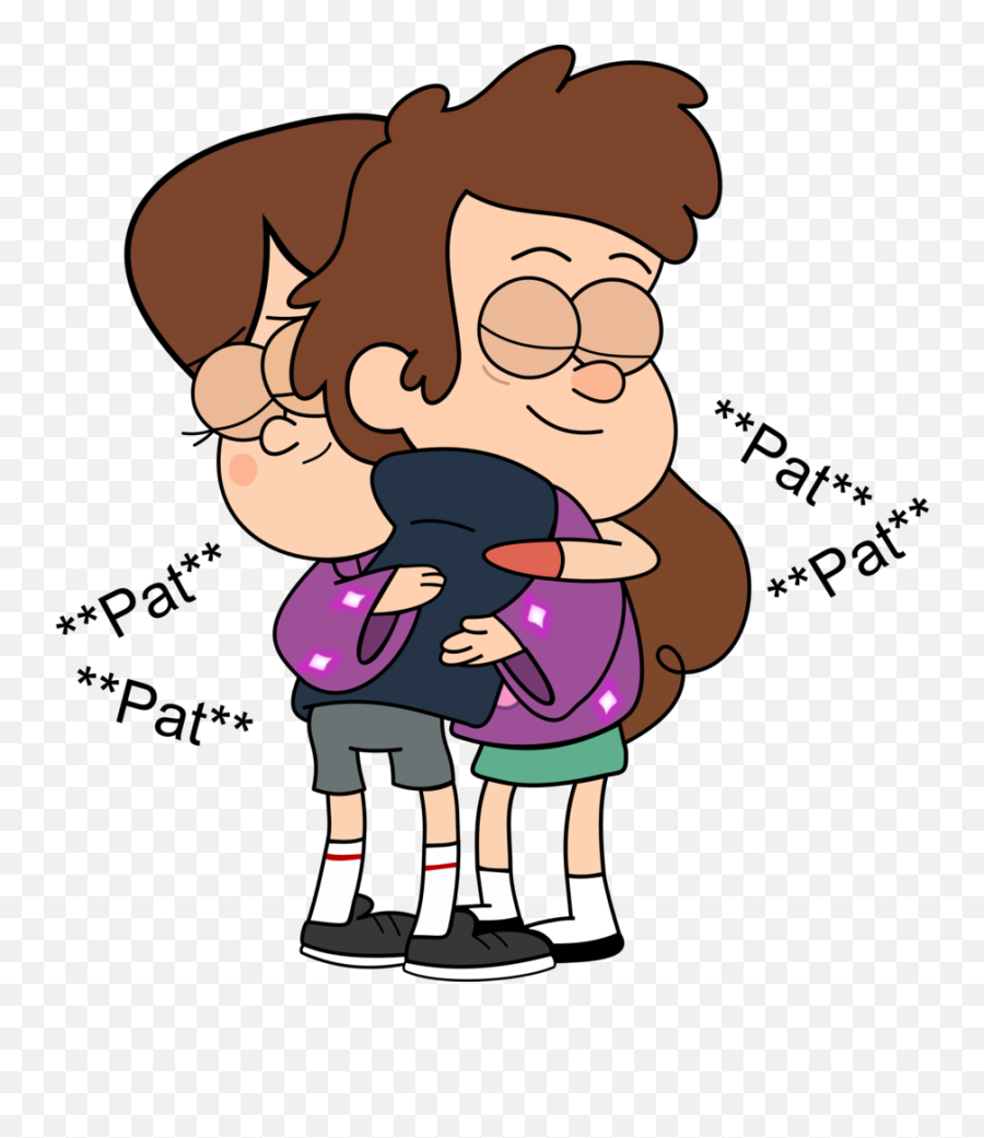 Hug Cliparts Download Free Clip Art - Mabel Y Dipper Png Emoji,Hug Clipart