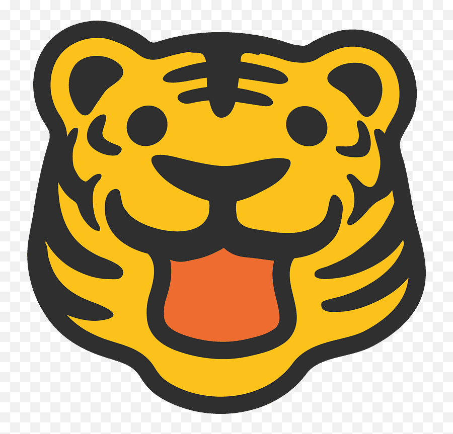 Tiger Face Emoji Clipart Free Download Transparent Png - Tiger Emoji,Tiger Face Clipart