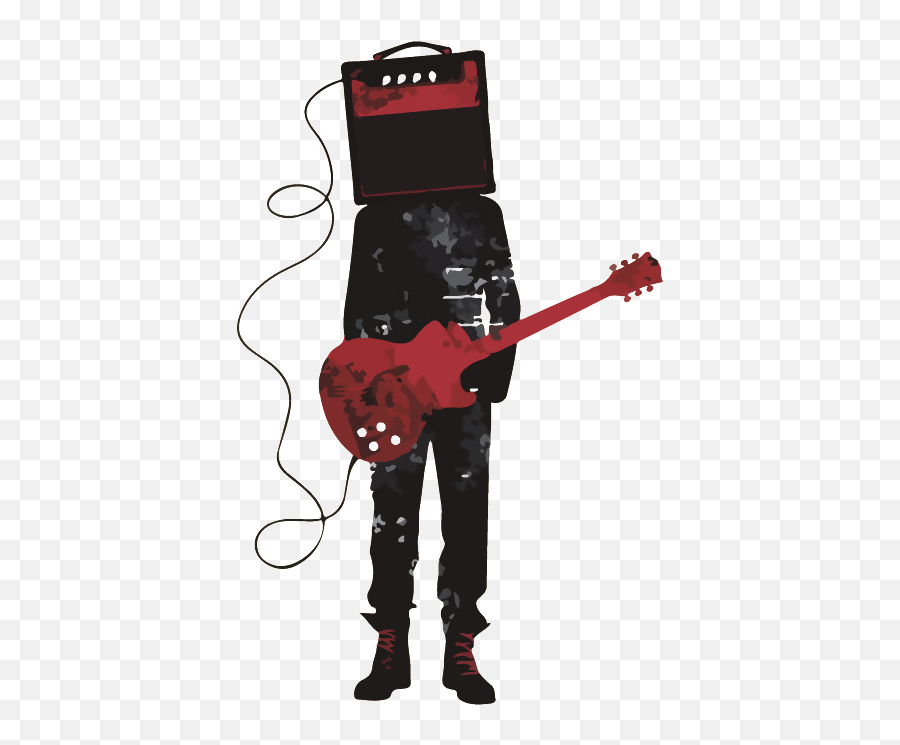 Download Guitar Electric Ukulele T - Shirt Speaker The Playing Electric Guitar Emoji,Playing Clipart