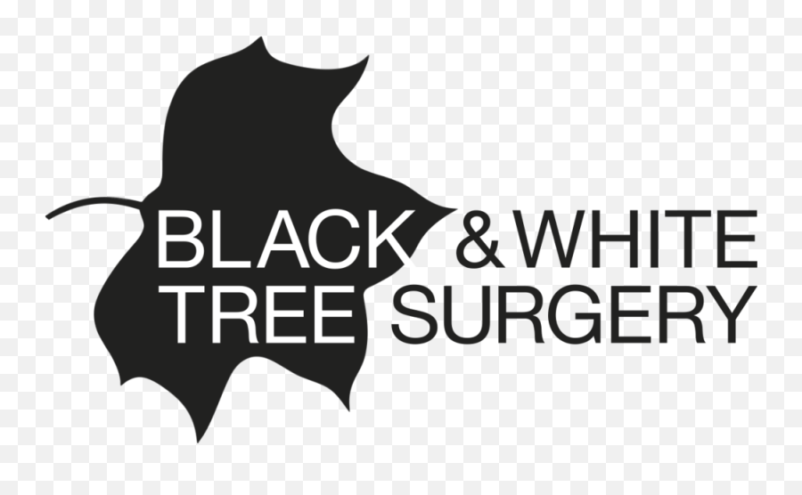 Black U0026 White Tree Surgery Emoji,White Tree Png