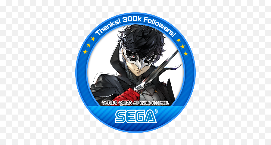 Download Sega Is Distributing 300 Twitter Icons To Celebrate Emoji,Joker Persona 5 Png