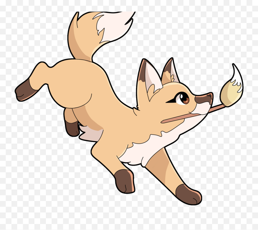 Fox By Florence On Dribbble Emoji,Running Dog Clipart