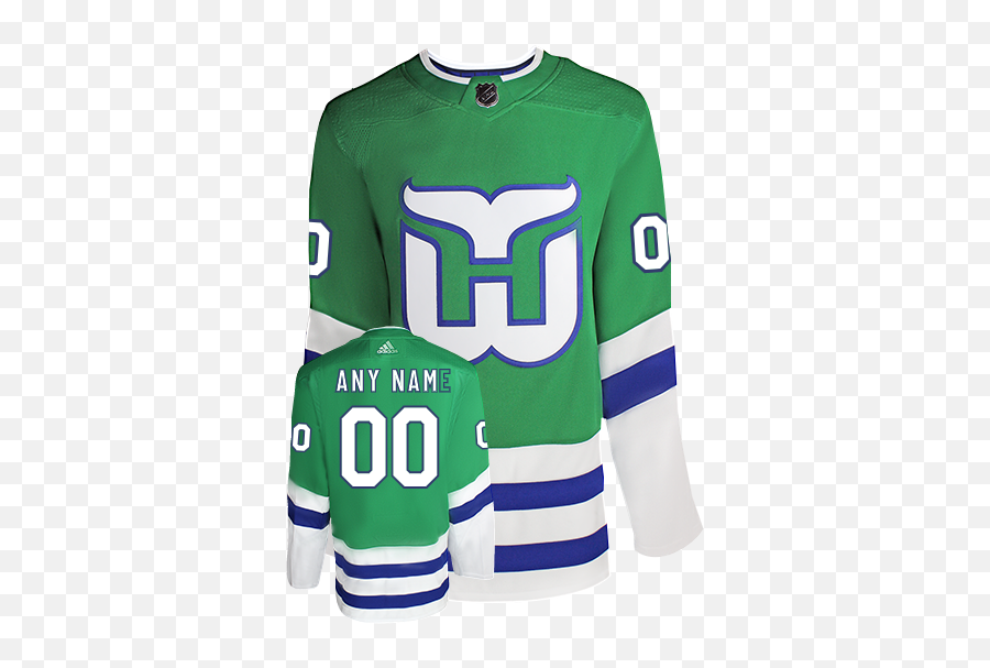 Carolina Hurricanes Team Shop - Carolina Hurricanes Alternate Whalers Jersey Emoji,Carolina Hurricanes Logo