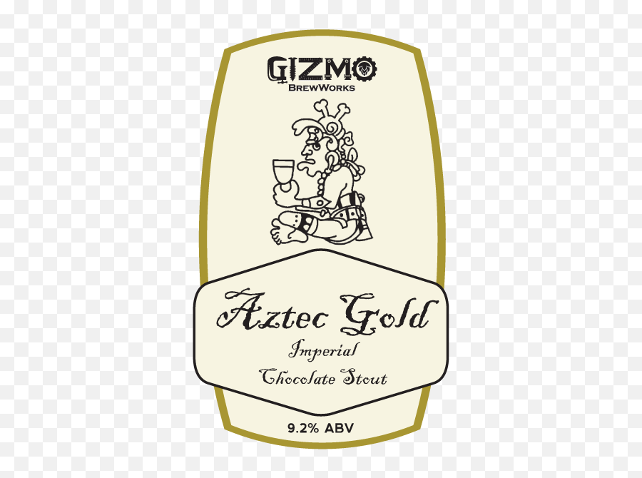 Aztec Gold Imperial Chocolate Stout - Gizmo Brew Works Emoji,Aztec Png