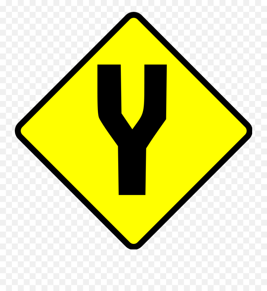 Fork In Road Clip Art At Clkercom - Vector Clip Art Online Sign Fork In Road Emoji,Fork Clipart