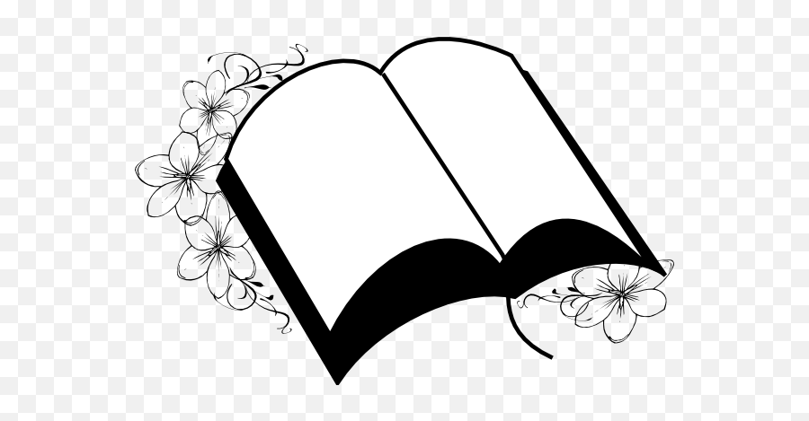 Clip Art Bible - Wedding Flowers Clip Art Emoji,Bible Clipart