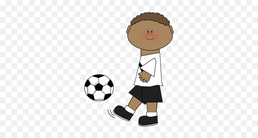 Soccer Clip Art - Kicking A Ball Clip Art Emoji,Soccer Ball Clipart
