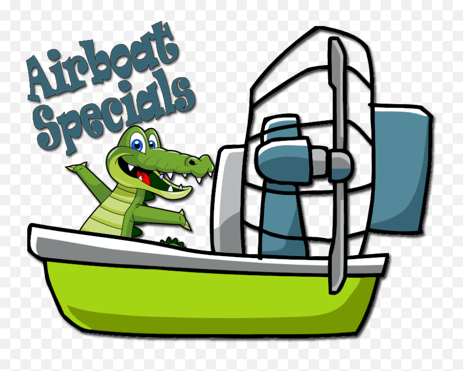 Airboat Clipart Transparent Png Image - Swamp Boat Clip Art Emoji,Tired Clipart