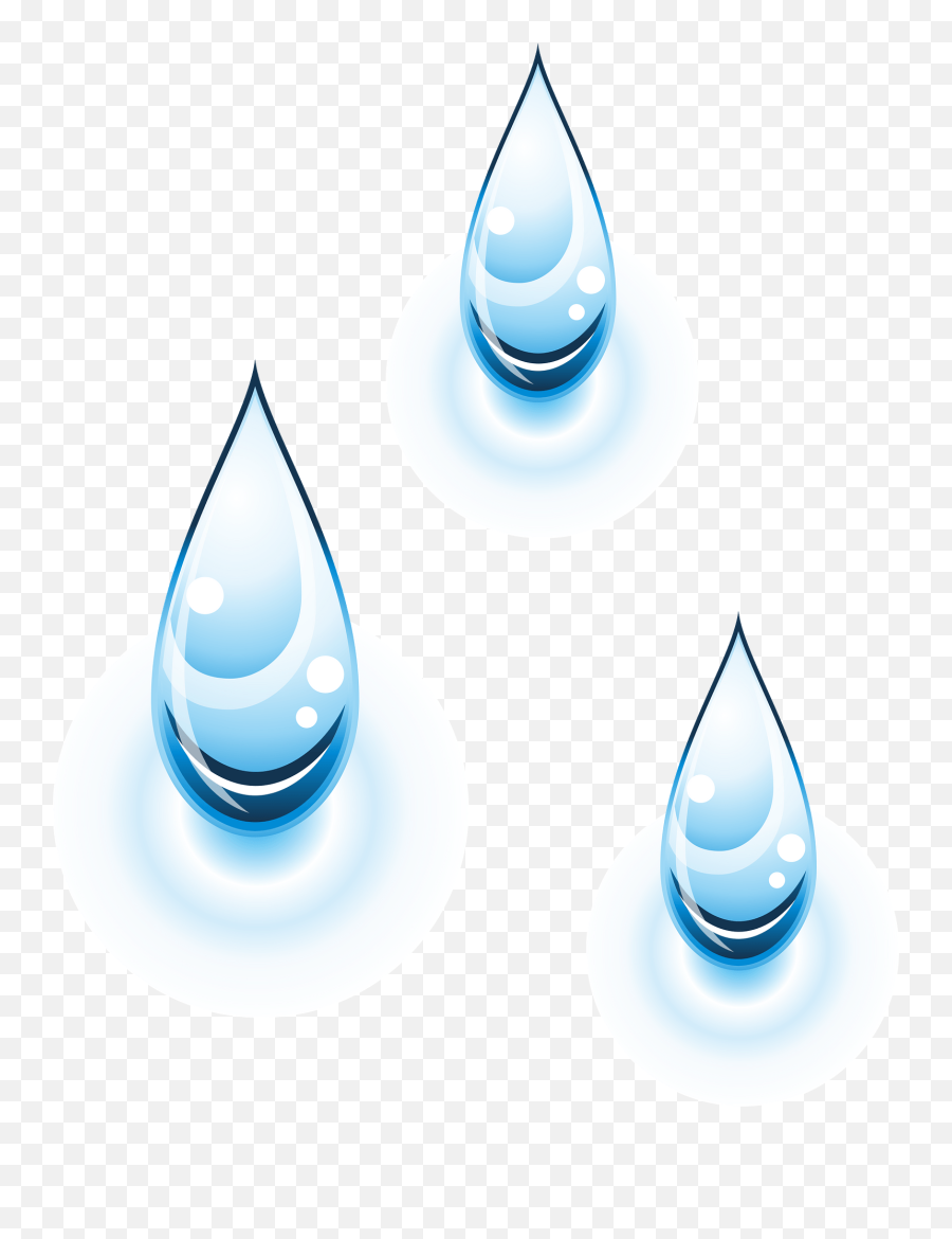 Rain Water Drop Clipart - Tra Su Cajuput Forest Emoji,Water Drop Clipart