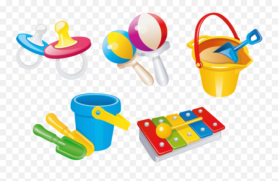 Clipart Toys Baby Toy Clipart Toys Baby Toy Transparent Emoji,Baby Rattle Clipart