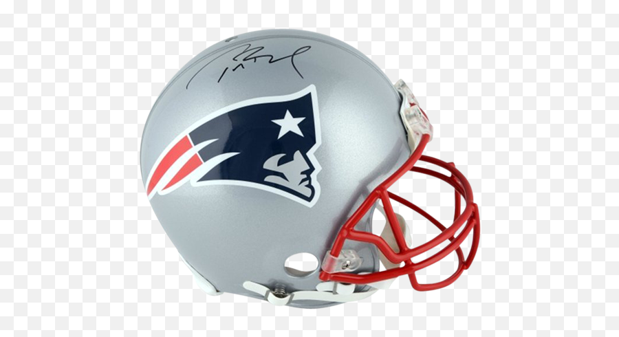Tom Brady Autographed New England Patriots Authentic Proline Helmet - Tristar Tom Brady Patriots Autographed Helmet Emoji,Tom Brady Png