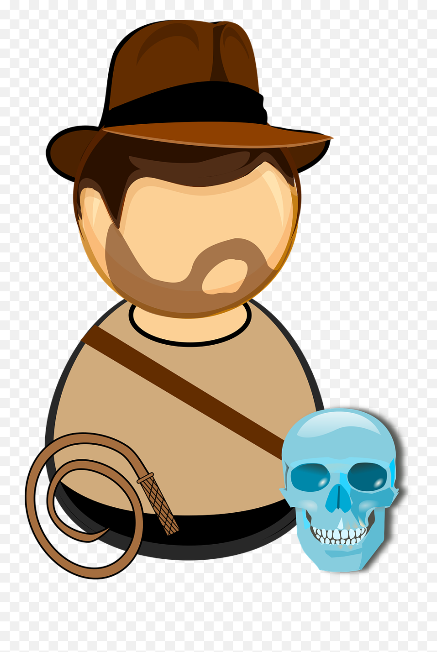 Human Behaviorheadfedora Png Clipart - Royalty Free Svg Png Cartoon Indiana Jones Hat Emoji,Indiana Clipart