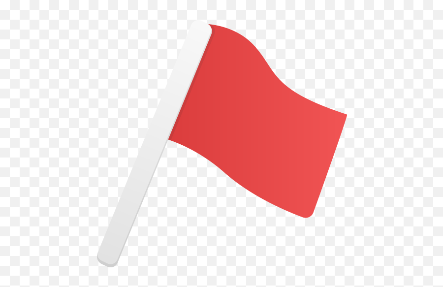 Flag Red Icon - Red Flag Green Flag Icon Emoji,Red Flag Png