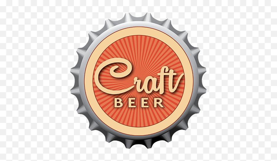 San Leandro Craft Beer Logo Bottle Cap - Hand Fan Emoji,Beer Logo