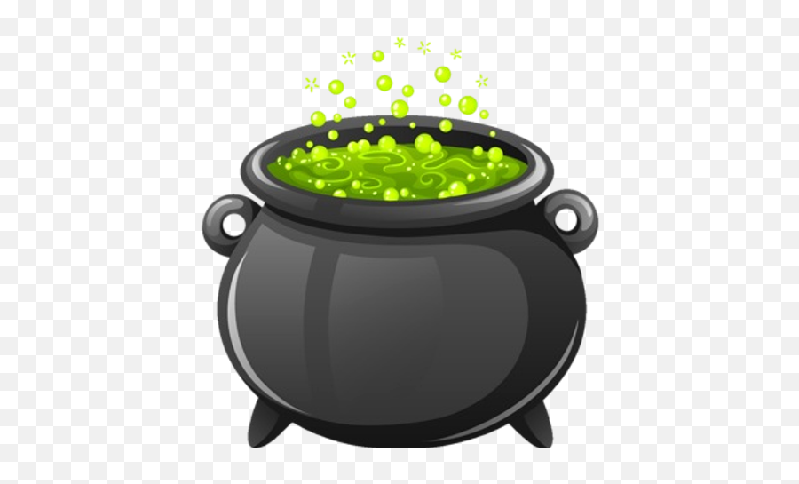 Witches Cauldron Halloween Cartoon Clip Art - Wikiclipart Cauldron Clipart Emoji,Witches Clipart