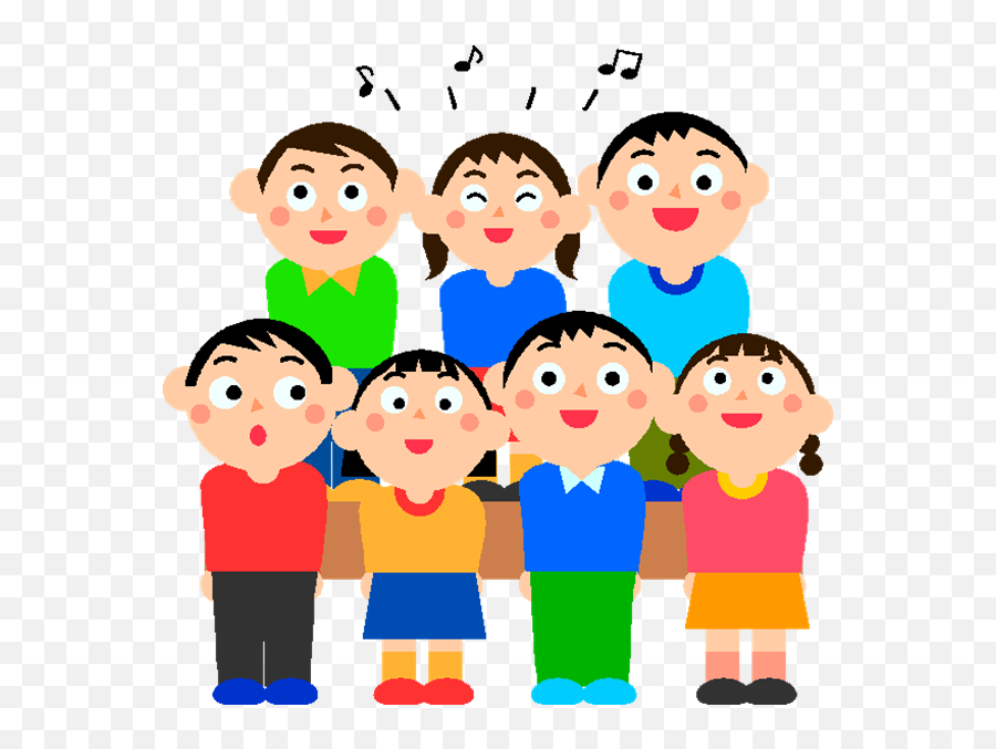 Singer Clipart Child Singing - Children Singing Clipart Student Singing Clipart Emoji,Singing Clipart
