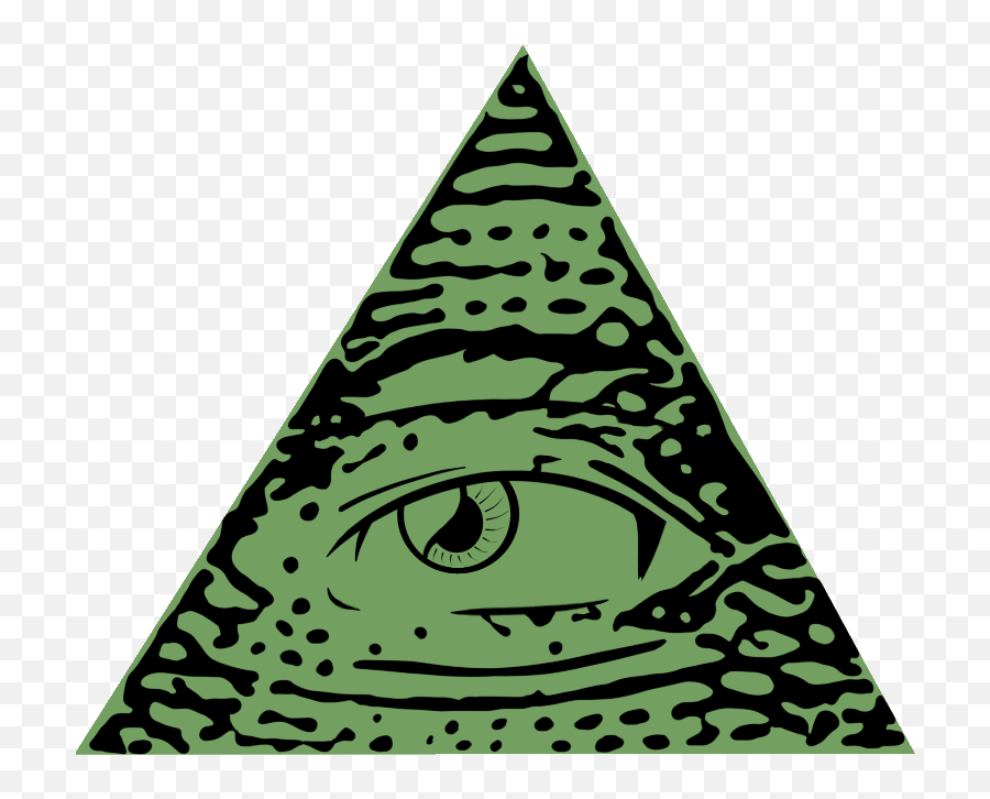 Illuminati Eye Of Providence Secret Society Freemasonry Clip - Illuminati Eye Anime Emoji,Triangulo Png