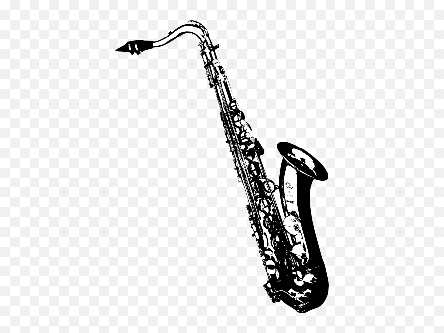 Saxophone Tilted Sax Clip Art At Vector Emoji,Sax Clipart