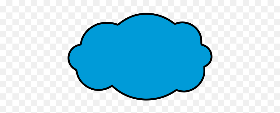 Filenetwork Cloud Symbol - Bluesvg Wikimedia Commons Emoji,Cloud Icon Png