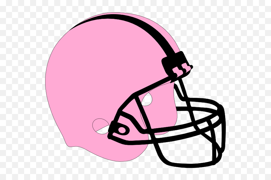 Library Of Football Svg Library Stock Free Black And White - Pink Football Helmet Clipart Emoji,Football Clipart Black And White
