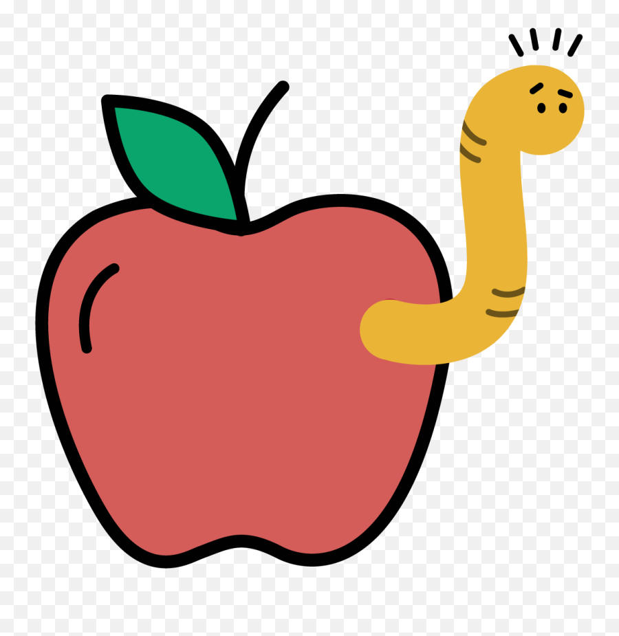 A Cute Worm Clipart - Fresh Emoji,Worm Clipart