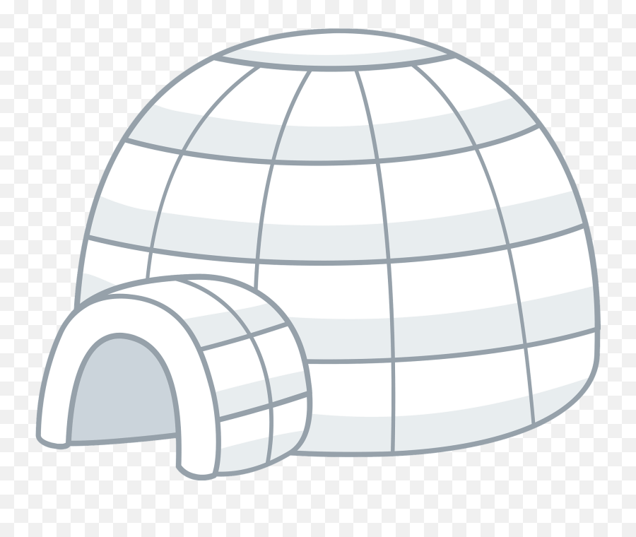 Igloo Clipart - Dome Emoji,Igloo Clipart