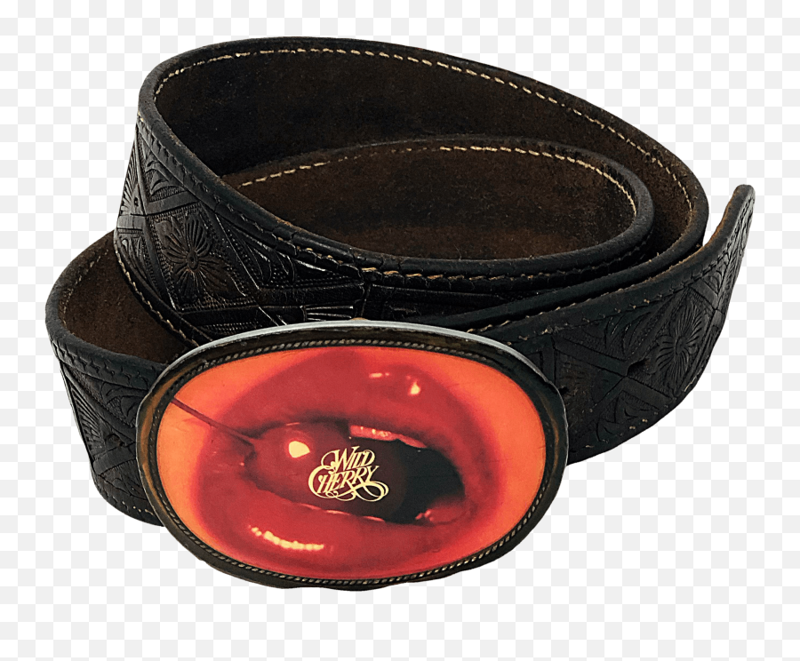 70u0027s Wild Cherry Play That Funky Music White Boy Tooled Leather Belt And Buckle Emoji,Belt Buckle Png