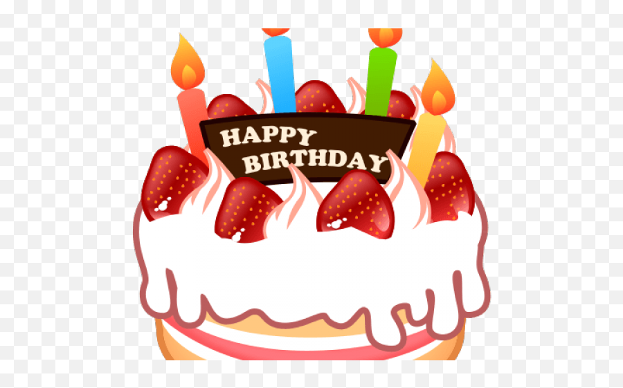 Download Birthday Cake Clipart Emoji - Titan De Show By Rock,Happy Birthday Cake Clipart