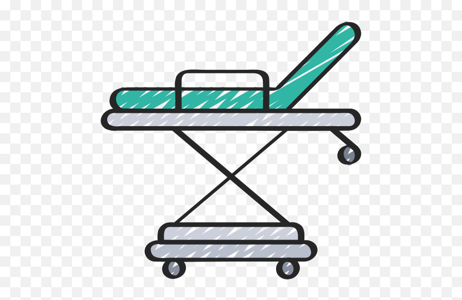 Bed Coronavirus Emergency Gurney Hospital Medical Icon Emoji,Hospital Bed Clipart