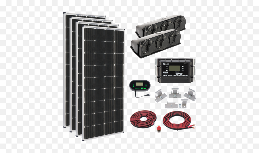 Zamp 4 - Panel Rv Solar Kit 680w Zamp Solar Panels Emoji,Transparent Solar Panels