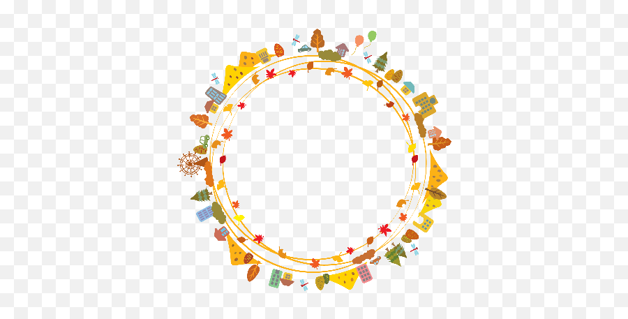 Four Seasons Scenery Clipart Pictures - Clip Art Seasons Border Emoji,Seasons Clipart