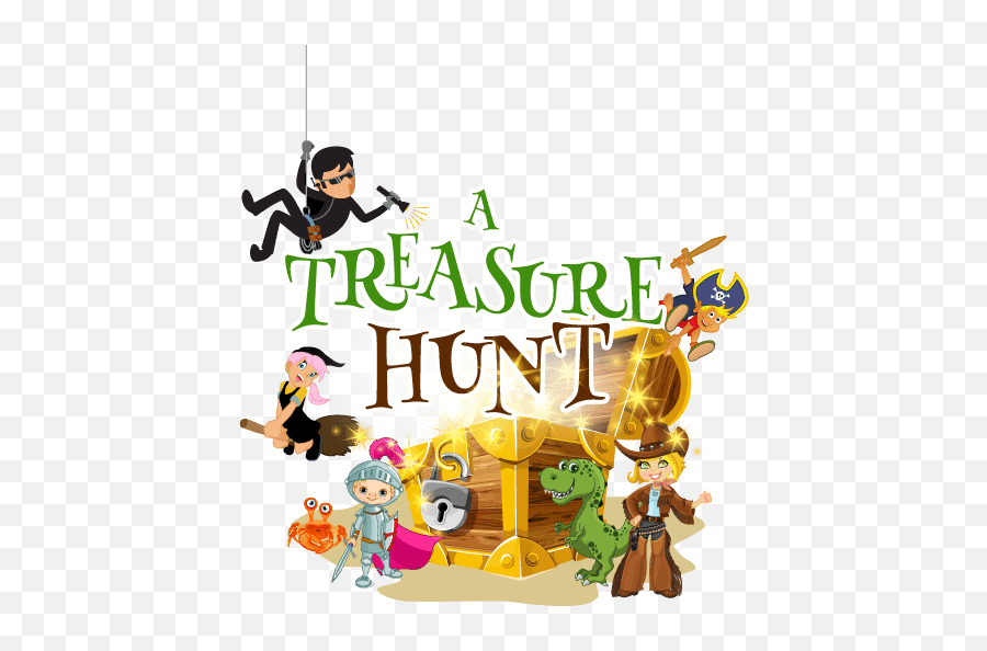 Treasure Hunt - Treasure Hunt Game Logo Emoji,Scavenger Hunt Clipart