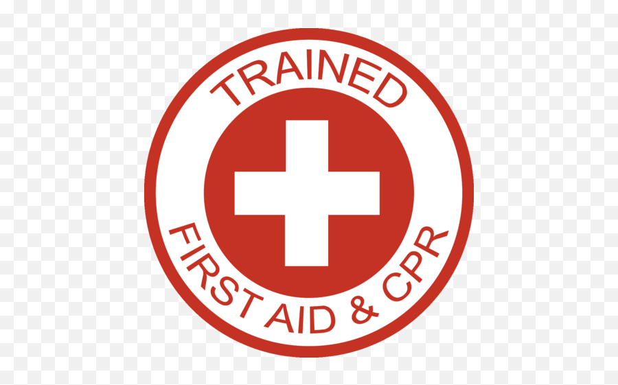 First Aid Cpr - Trained First Aider Logo Emoji,First Aid Logo