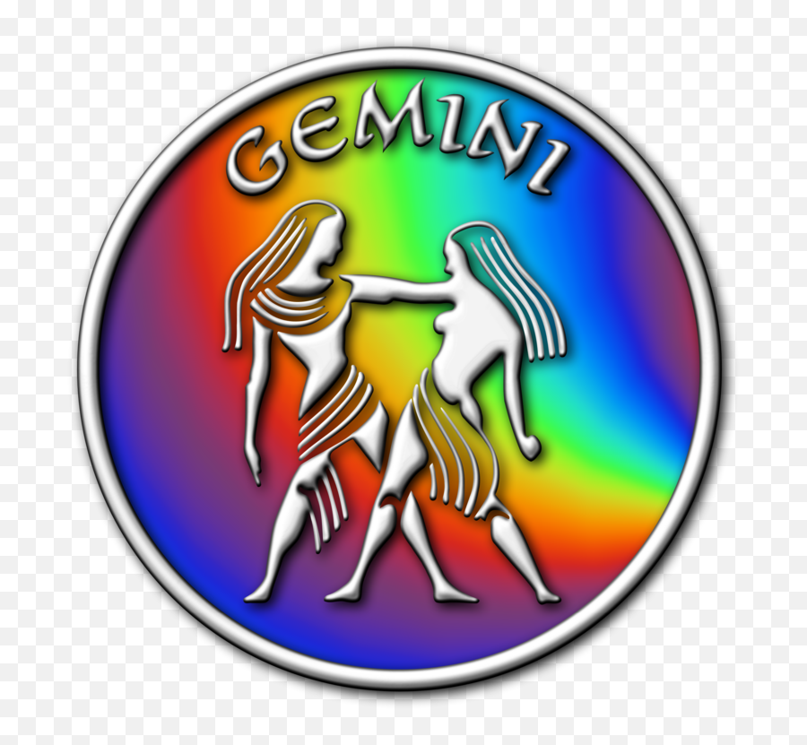 Symbol Logo Gemini Png Clipart - Gemini Horoscope 3d Logo Emoji,Gemini Logo