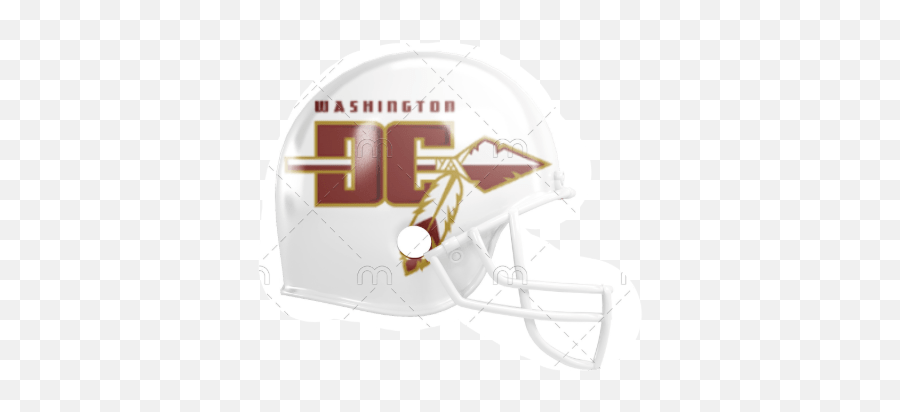 Washington Football Team Concept Helmet - Revolution Helmets Emoji,Washington Redtails Logo