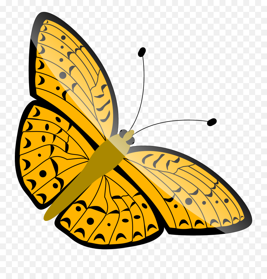 Free Butterfly Clipart - Gif Flower Cartoon Png Emoji,Free Butterfly Clipart