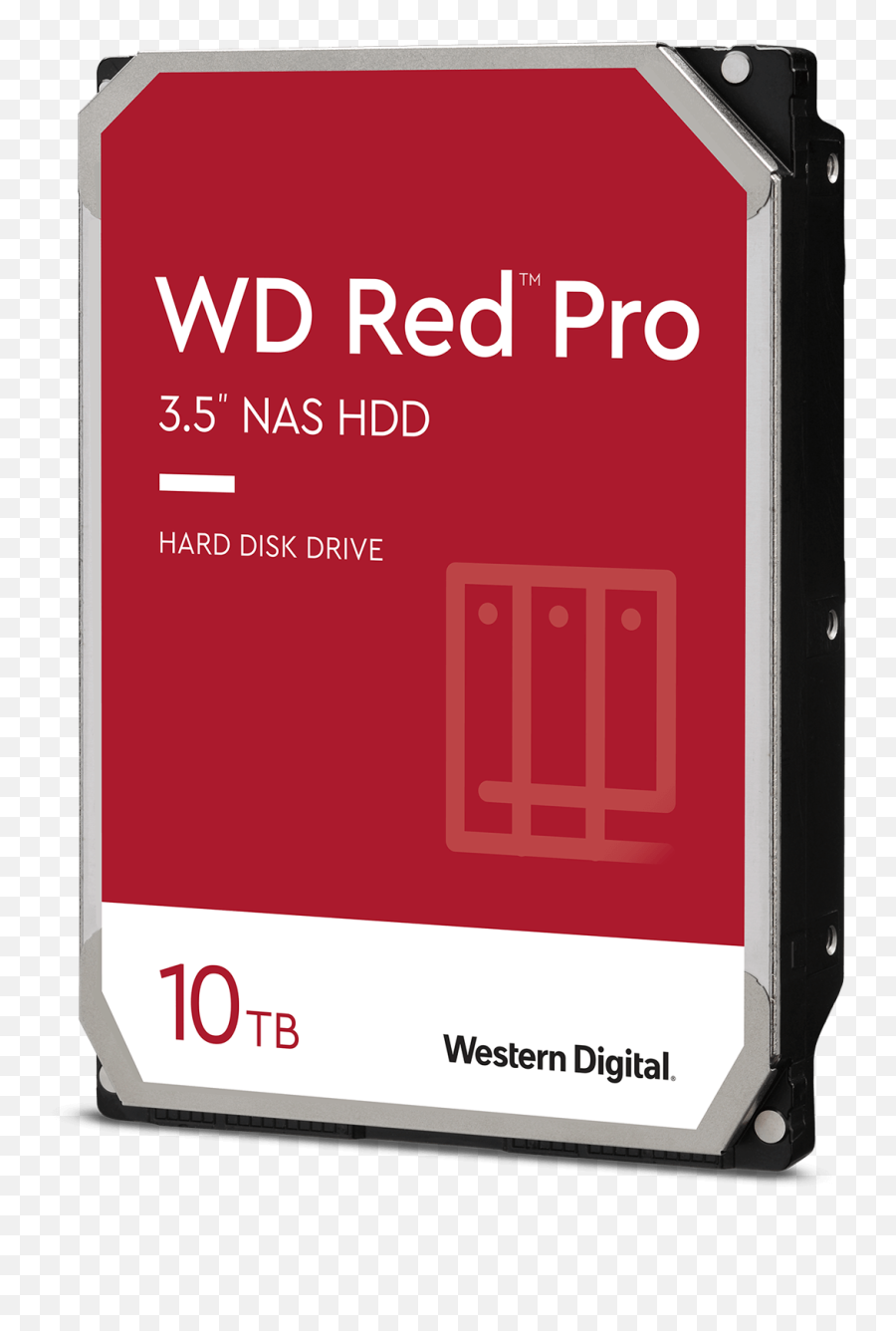 Wd Red Pro Nas Hard Drive - Wd Red Pro 4tb Emoji,Red Transparent