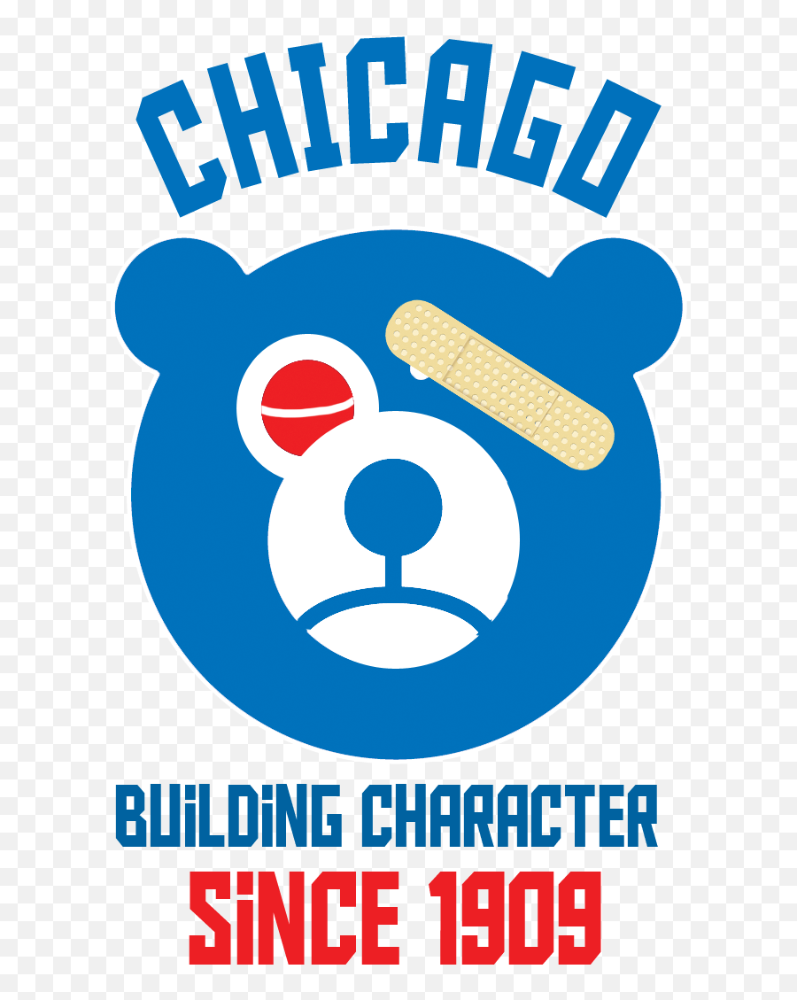 Shop Just One Bad Century - Chicago Cubs Crying Logo Emoji,Cubs Logo Png