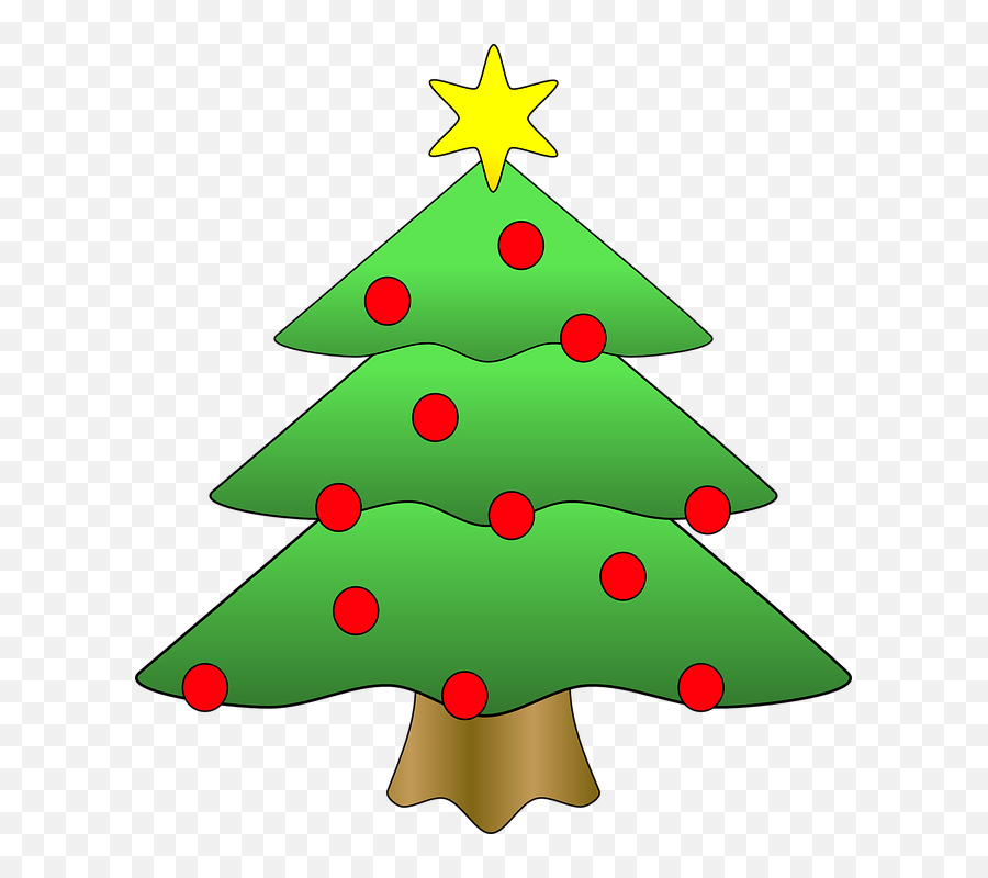 Free Image On Pixabay - Christmas Tree Star Tree Clipart Christmas Tree Emoji,Christmas Tree Clipart