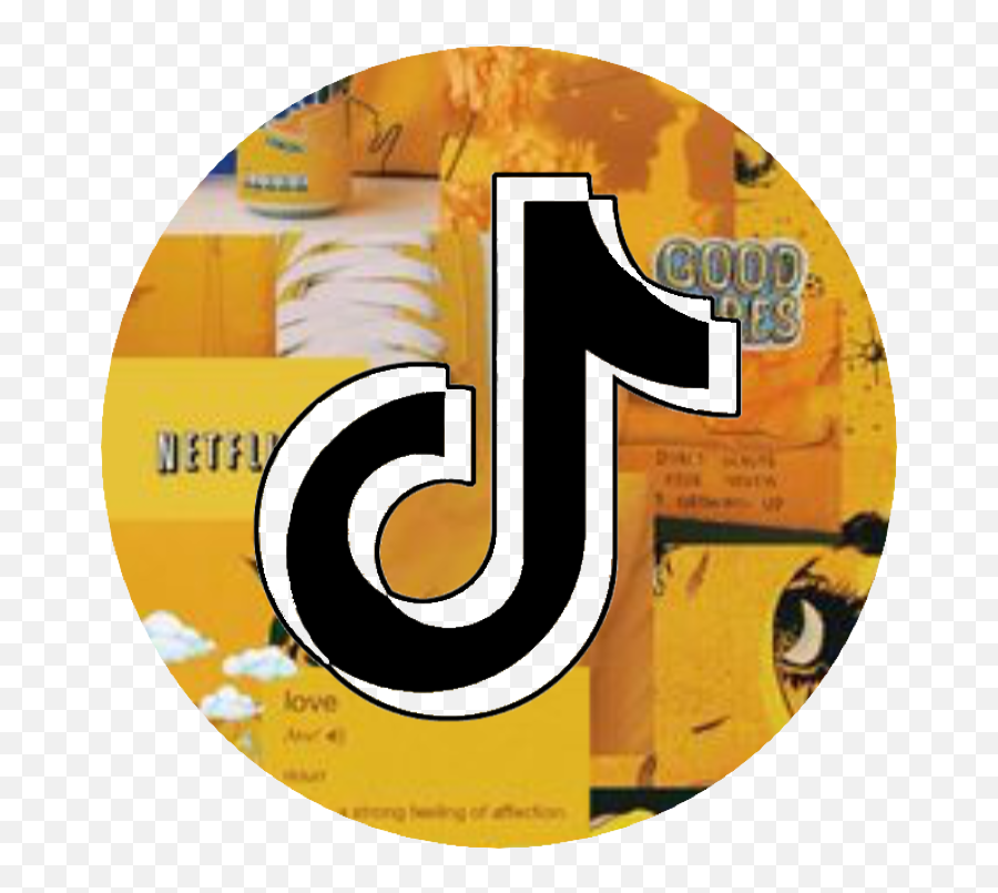Aesthetic Tiktok Logo Logos Letters Symbols - Aesthetic Yellow Tiktok Logo Emoji,Tiktok Logo