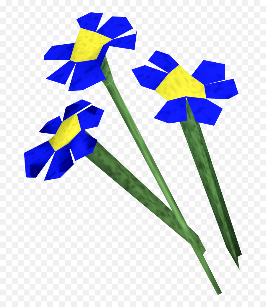 Blue Flowers Emoji,Blue Flowers Png