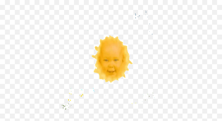 Download Hd Teletubbies Sun - Sun From Teletubbies Png Happy Emoji,Sun Transparent