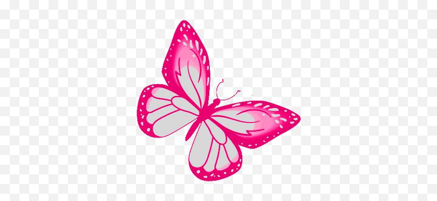 Butterfly Pink Butterfly Sticker - Butterfly Pink Butterfly Emoji,Butterfly Gif Transparent